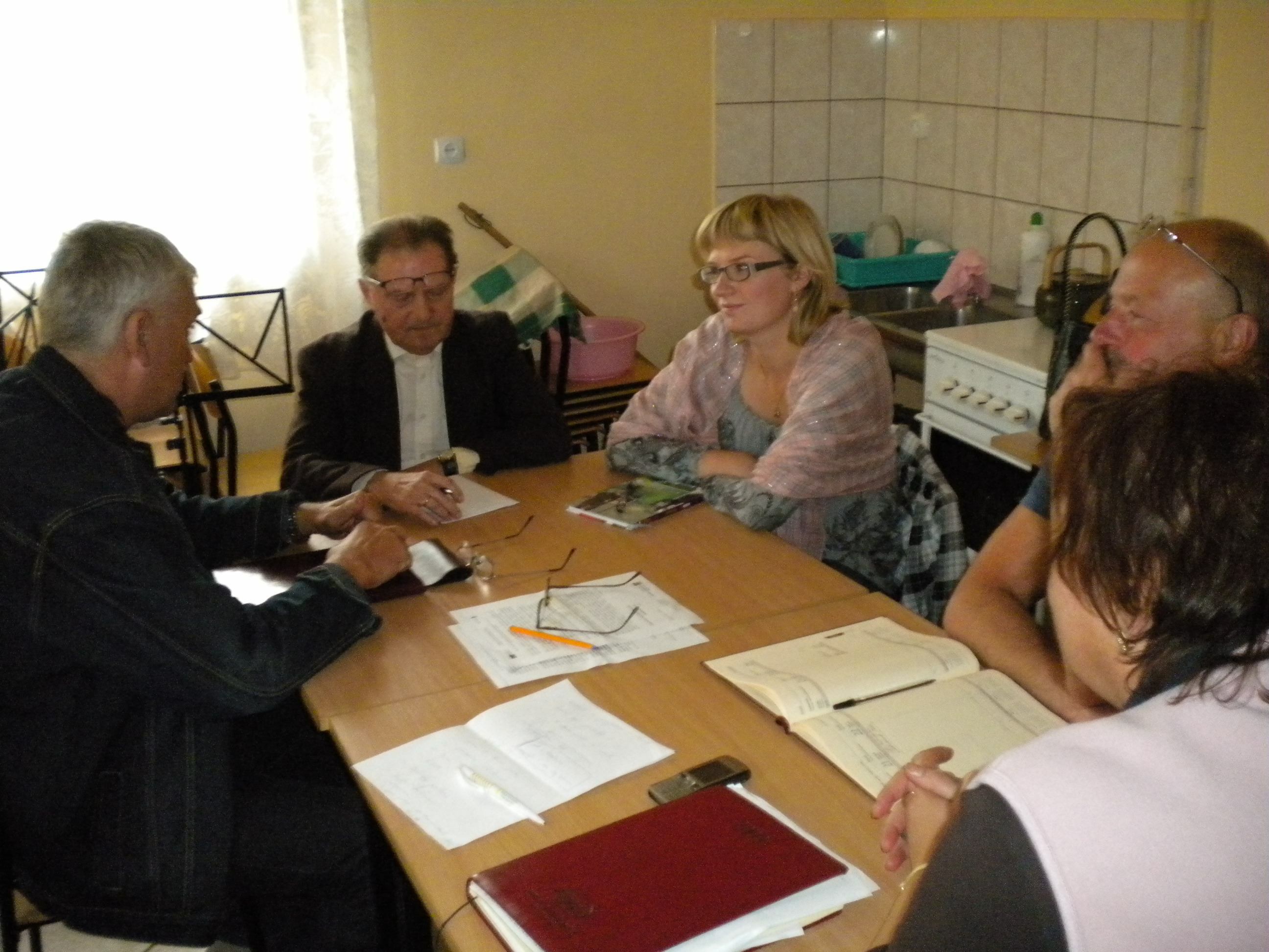 Spotkanie zarządu oddziału. Chwaszczyno