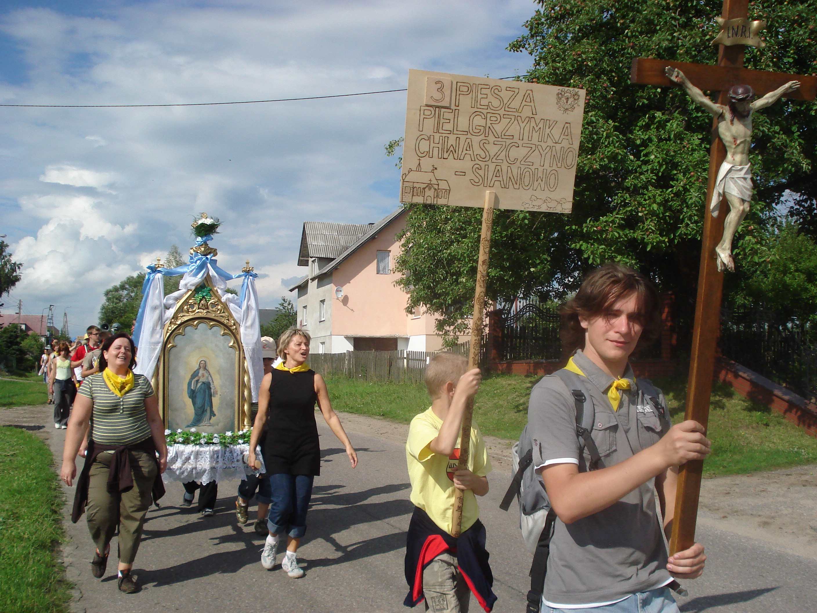 Zaproszenie na pielgrzymkę. Kupcie Dziennik!
