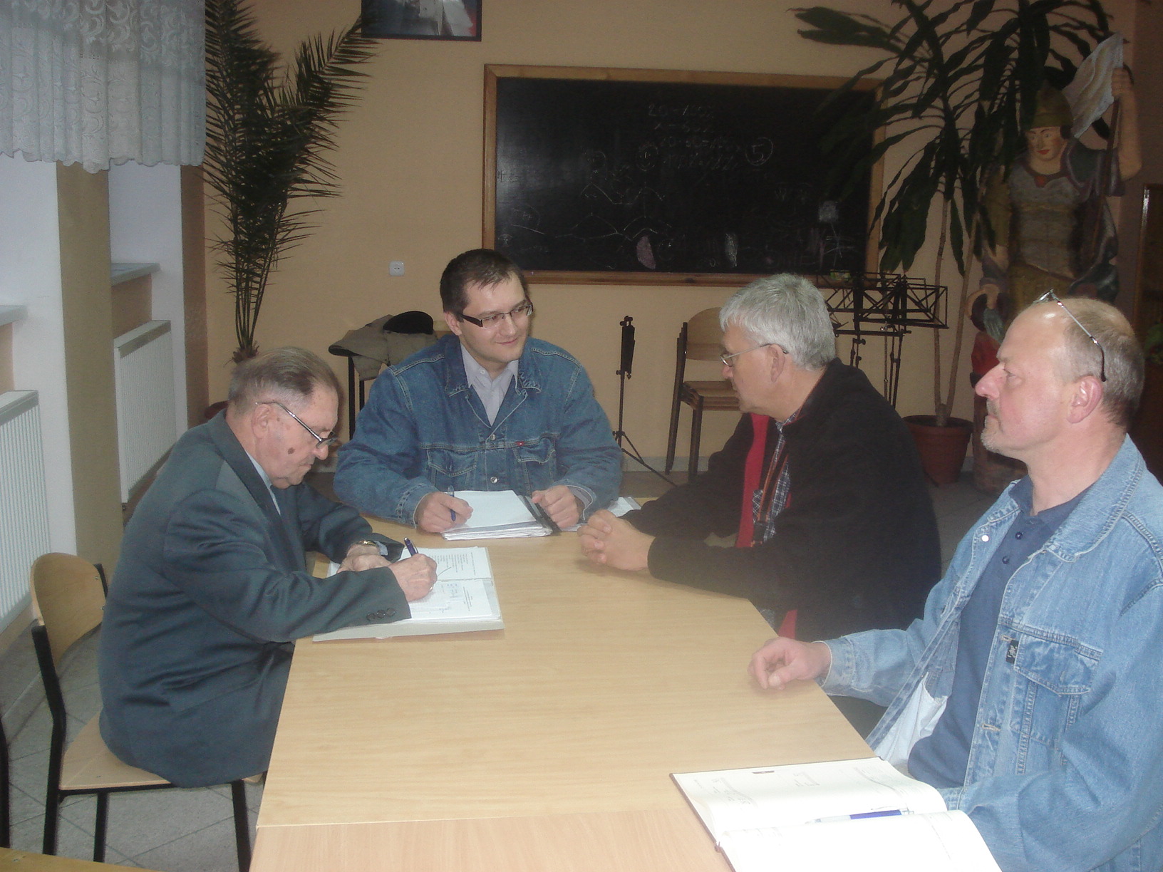 Spotkanie zarządu oddziału. Chwaszczyno