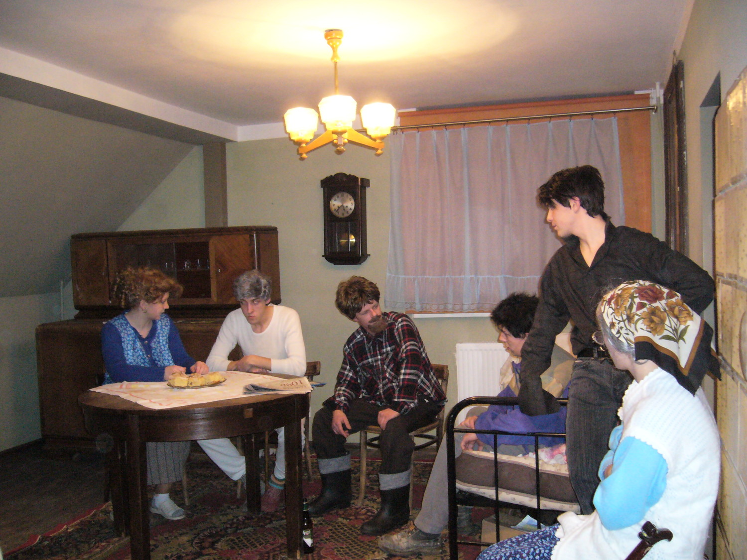 Teatrzą w Lini. Brawo!