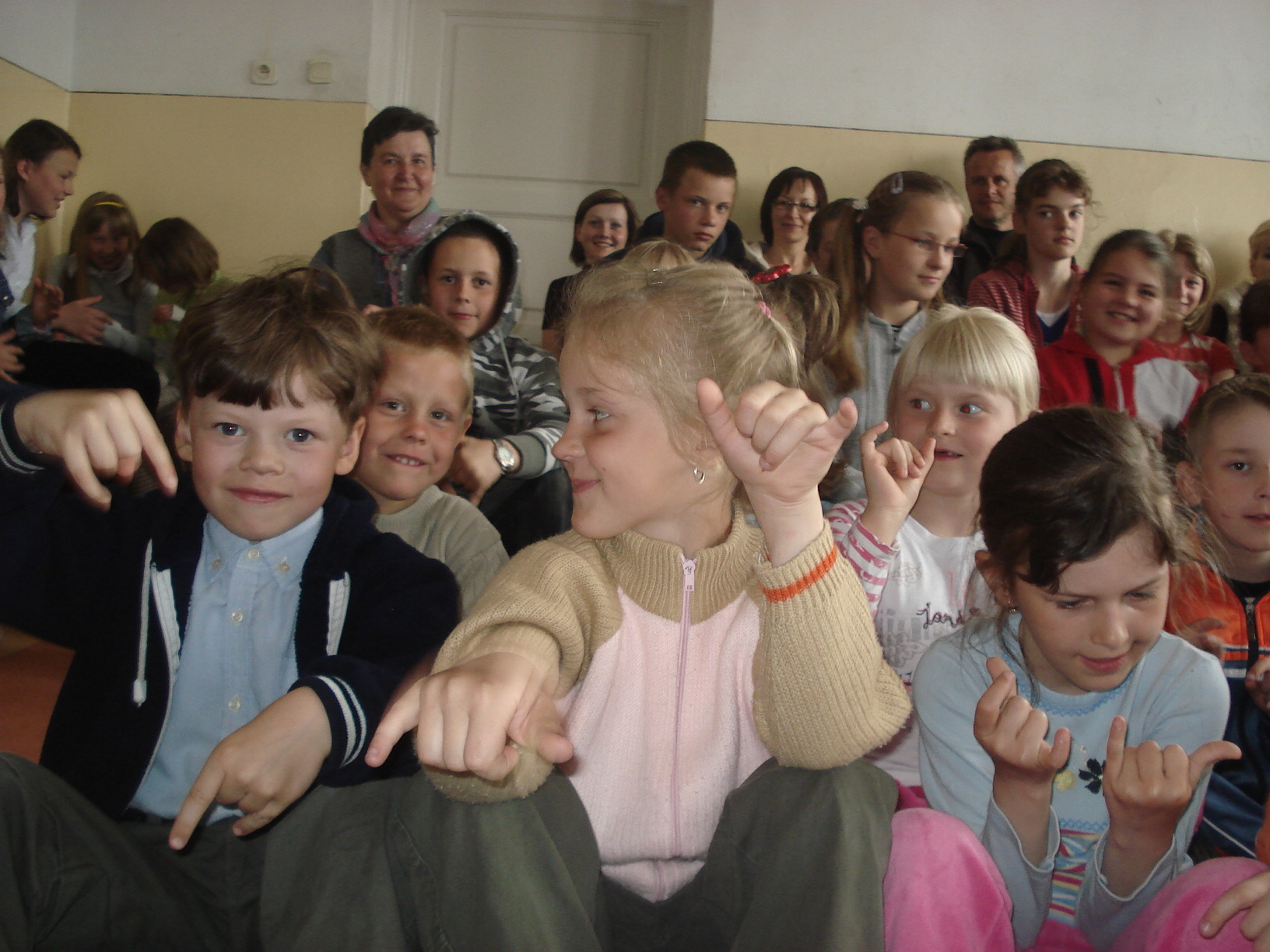 Spotkanie z dziećmi. Częstkowo