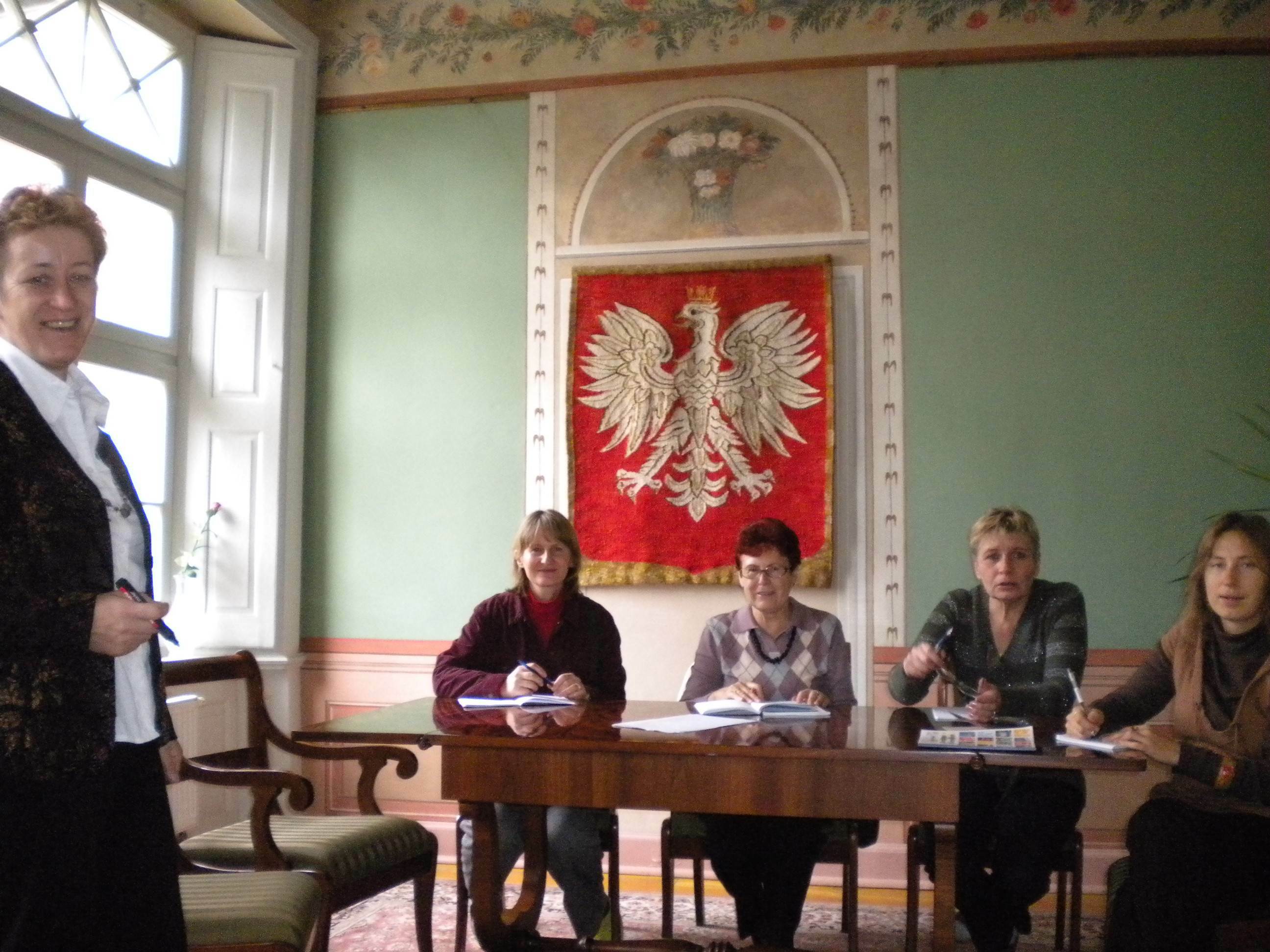 Lekcja kaszubskiego.  W muzeum