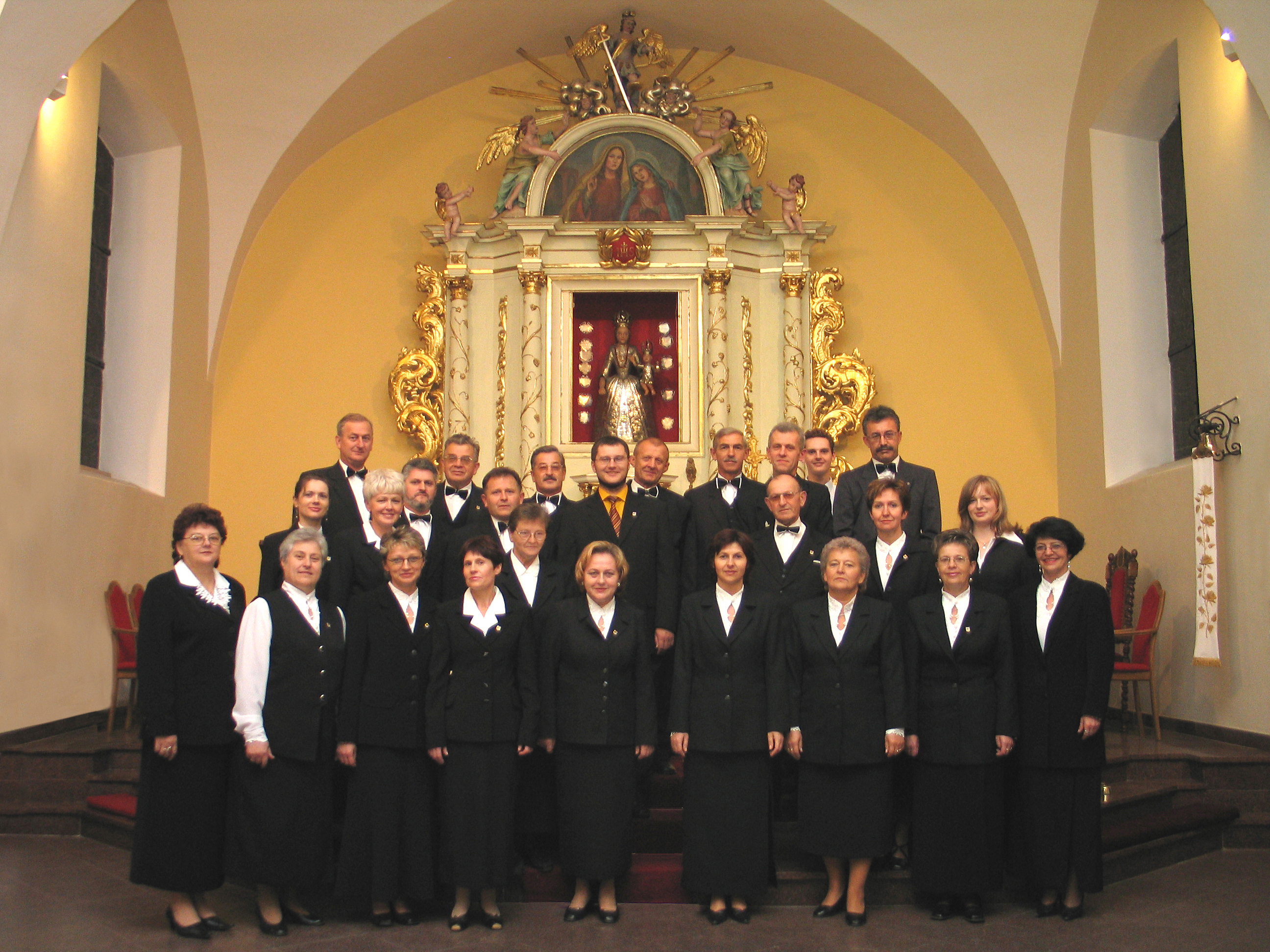 U Świętego Wawrzyńca. Msza w Luzinie