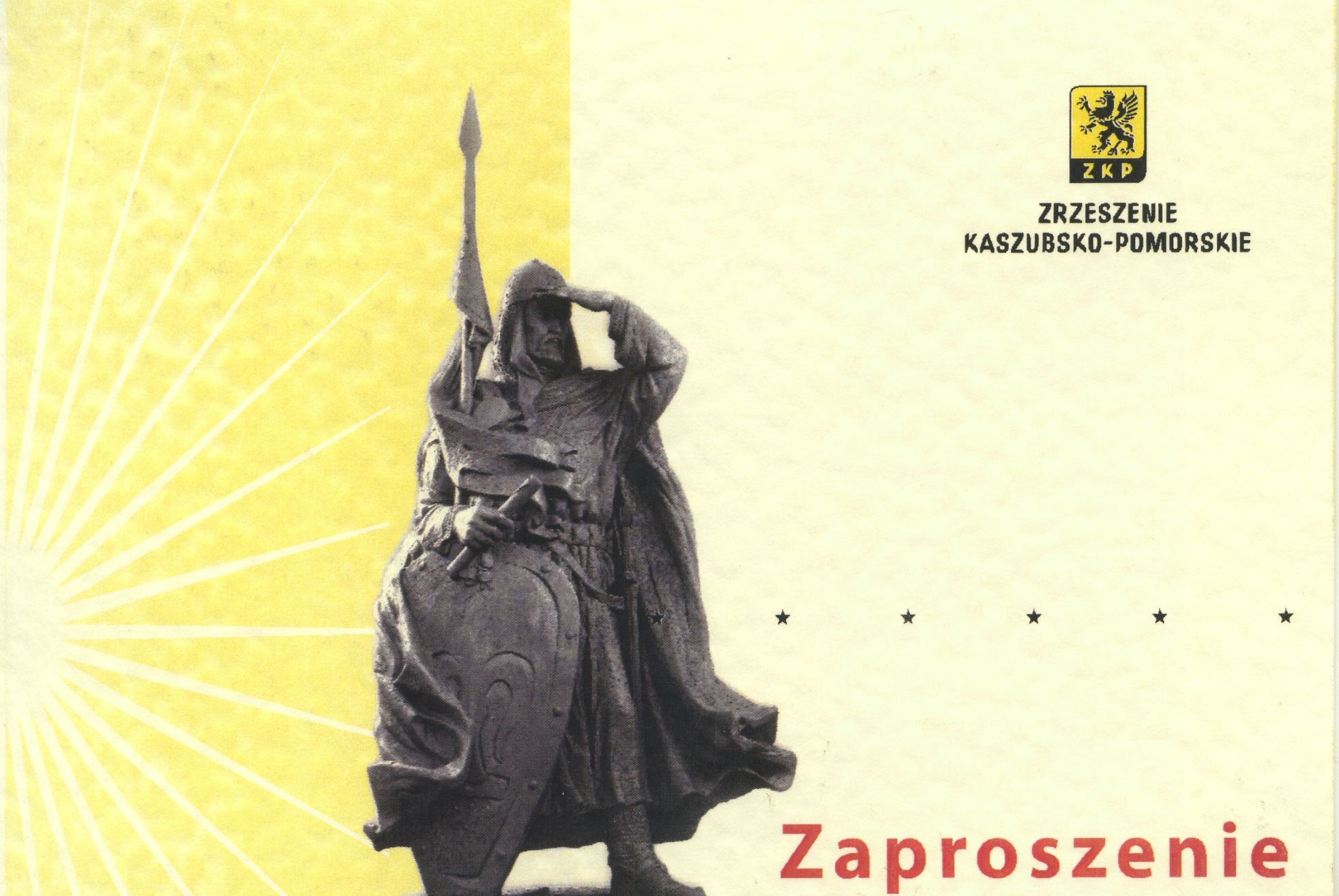 Ważna uroczystość. Zaproszenie