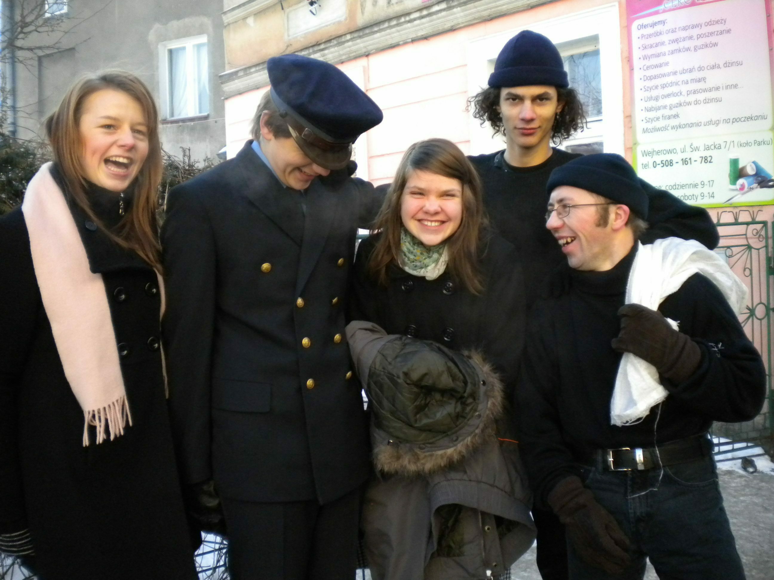 „Letko...” na mrozie. Kręcili filmik