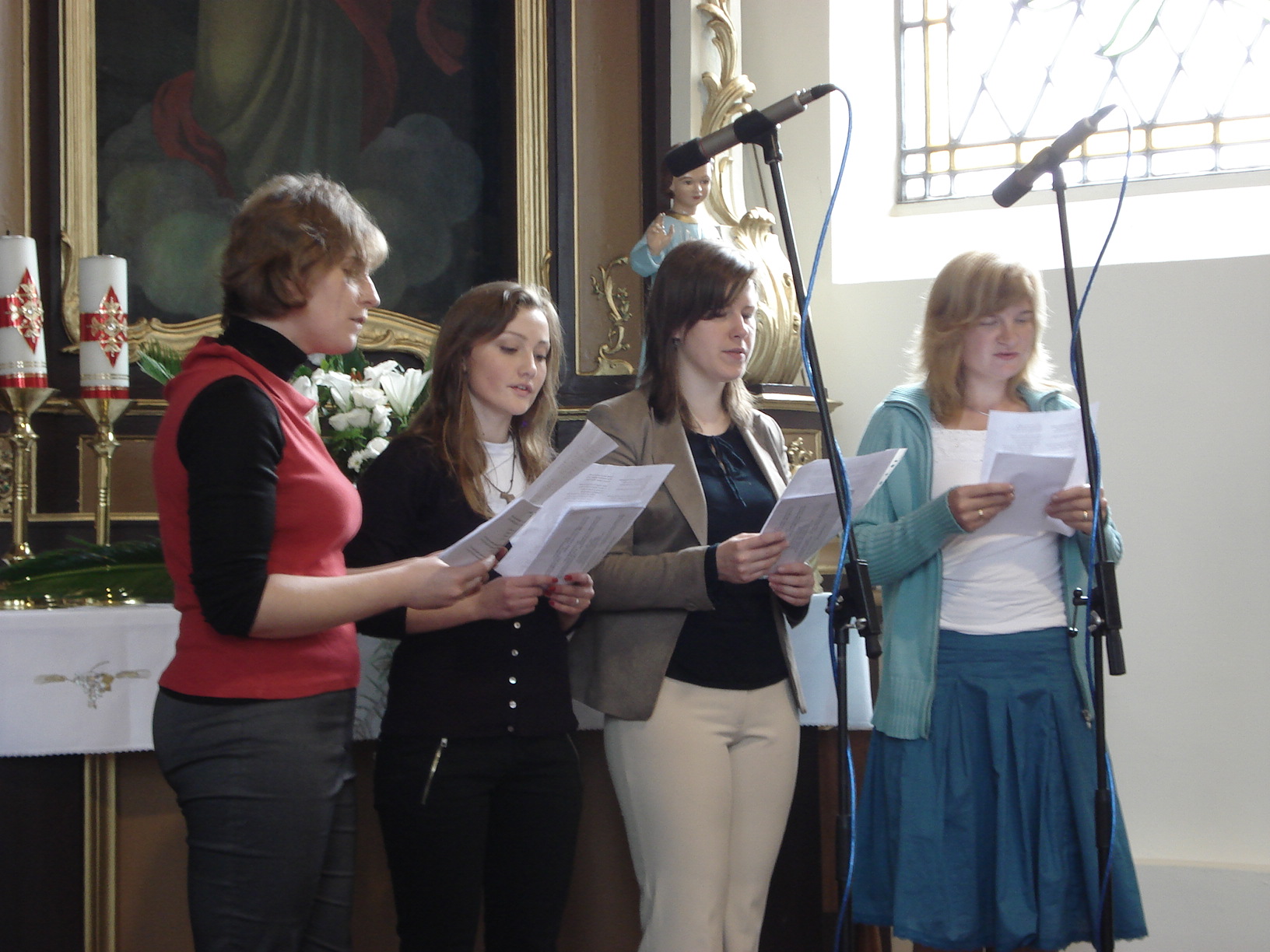 Młodzi w dziele. Kaszubska msza w Chwaszczynie