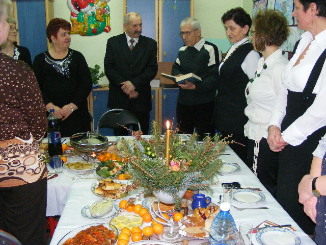 Opłatek chóru i KGW. Tuchom