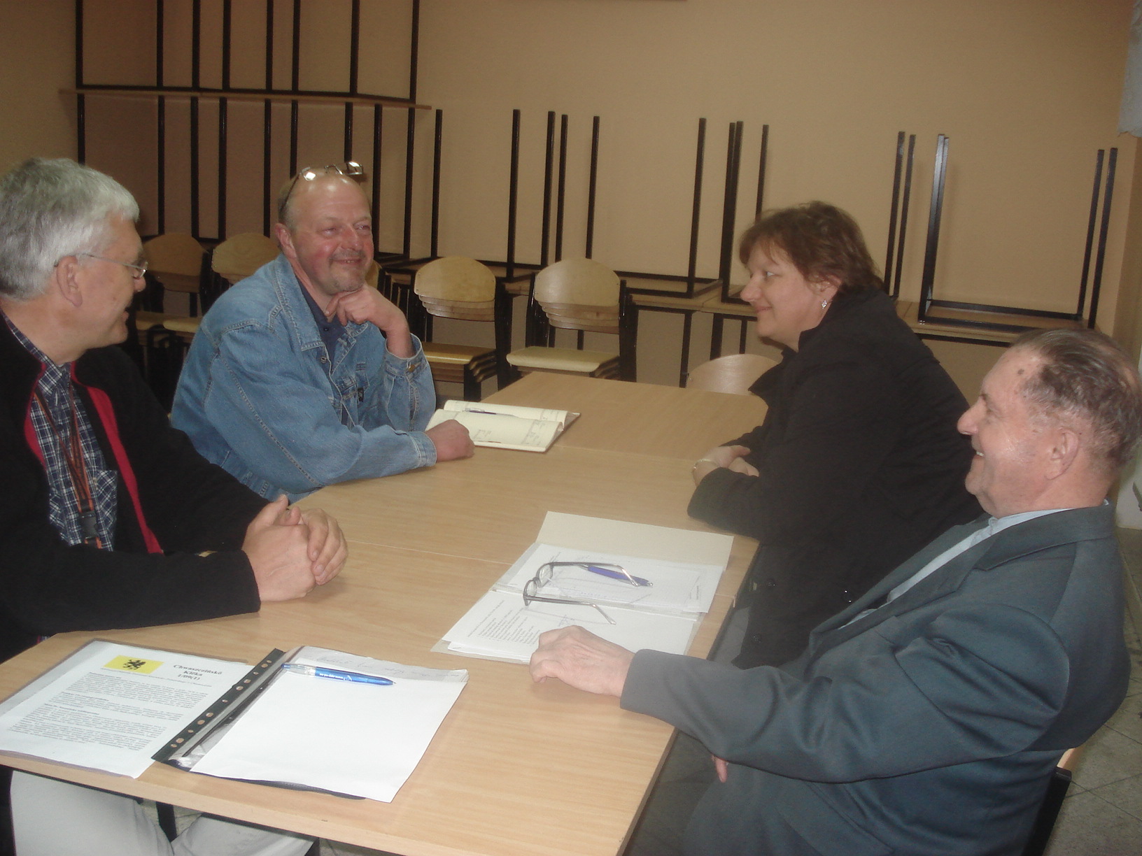 Spotkanie zarządu oddziału. Chwaszczyno