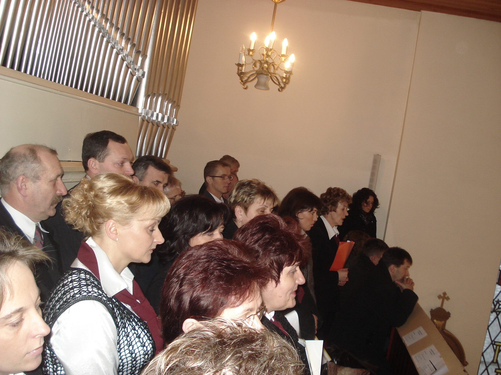 Msza św. kaszubska w Chwaszczynie. Chór z Tuchomia