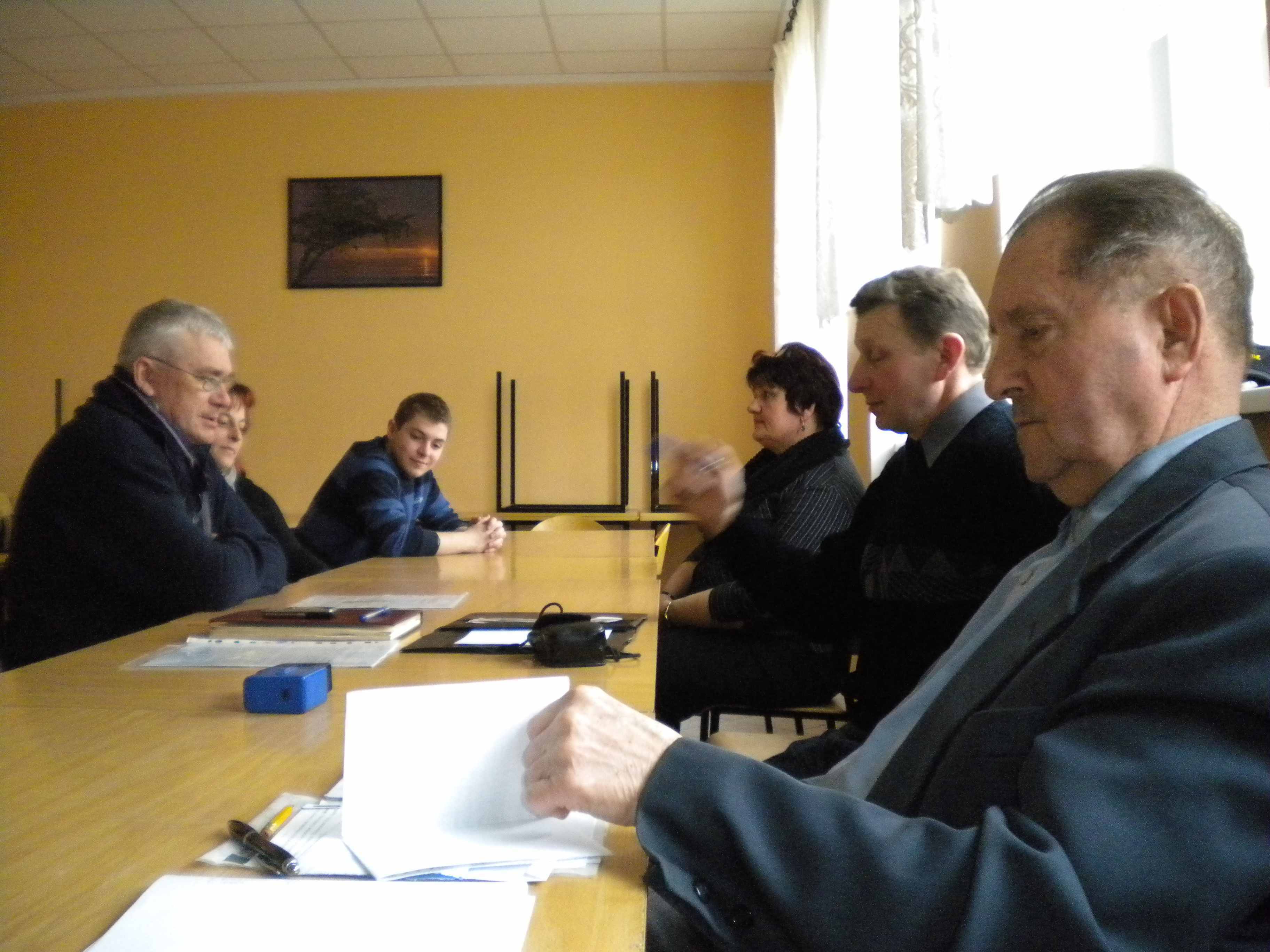 Spotkanie zarządu. Chwaszczyno