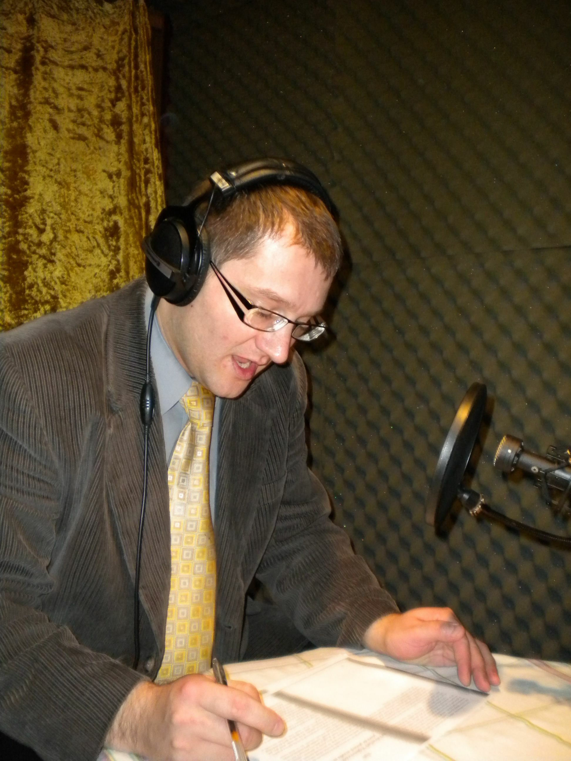 Z górki. W studio Tadeusza Korthals