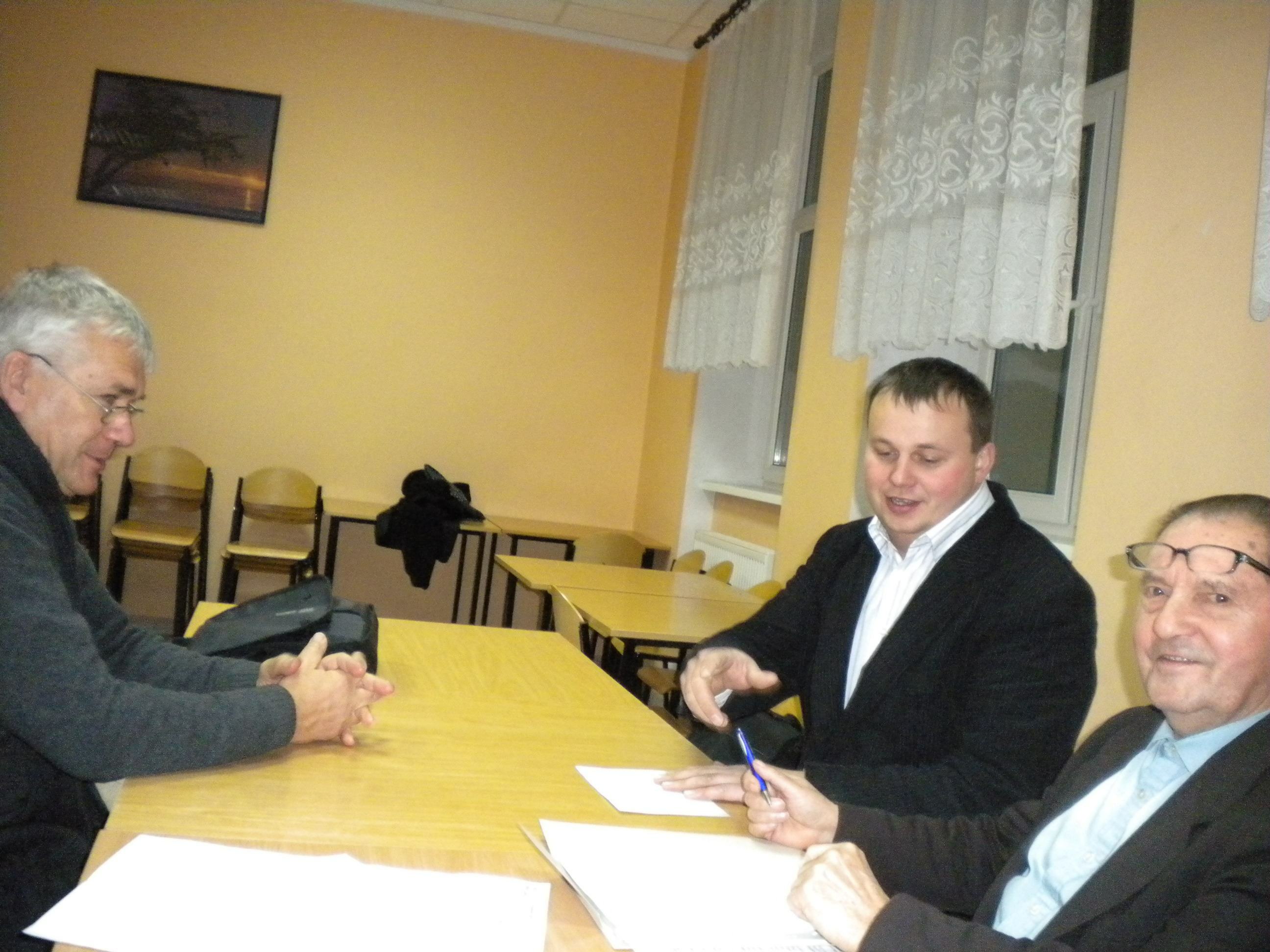 Spotkanie zarządu Oddziału. Chwaszczyno