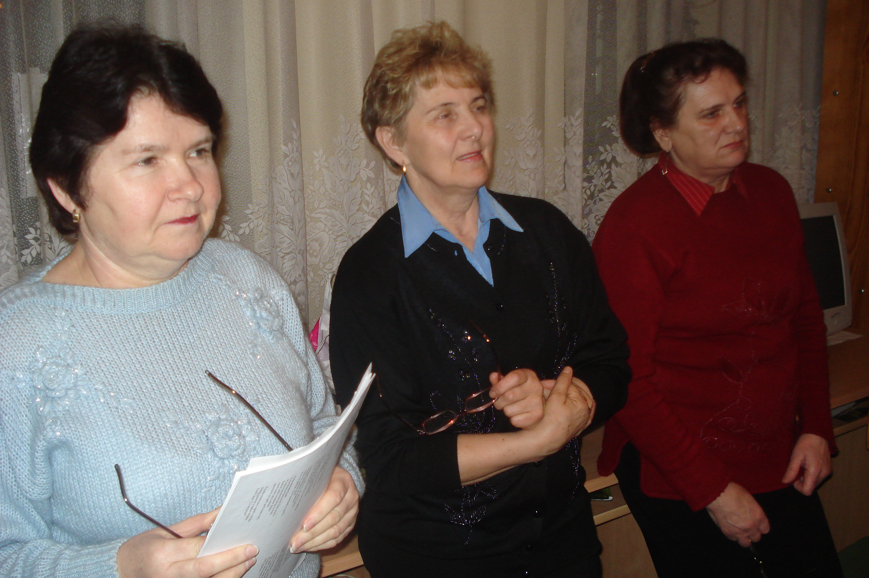 Próba przed mszą kaszubską. Pieśni wielkopostne