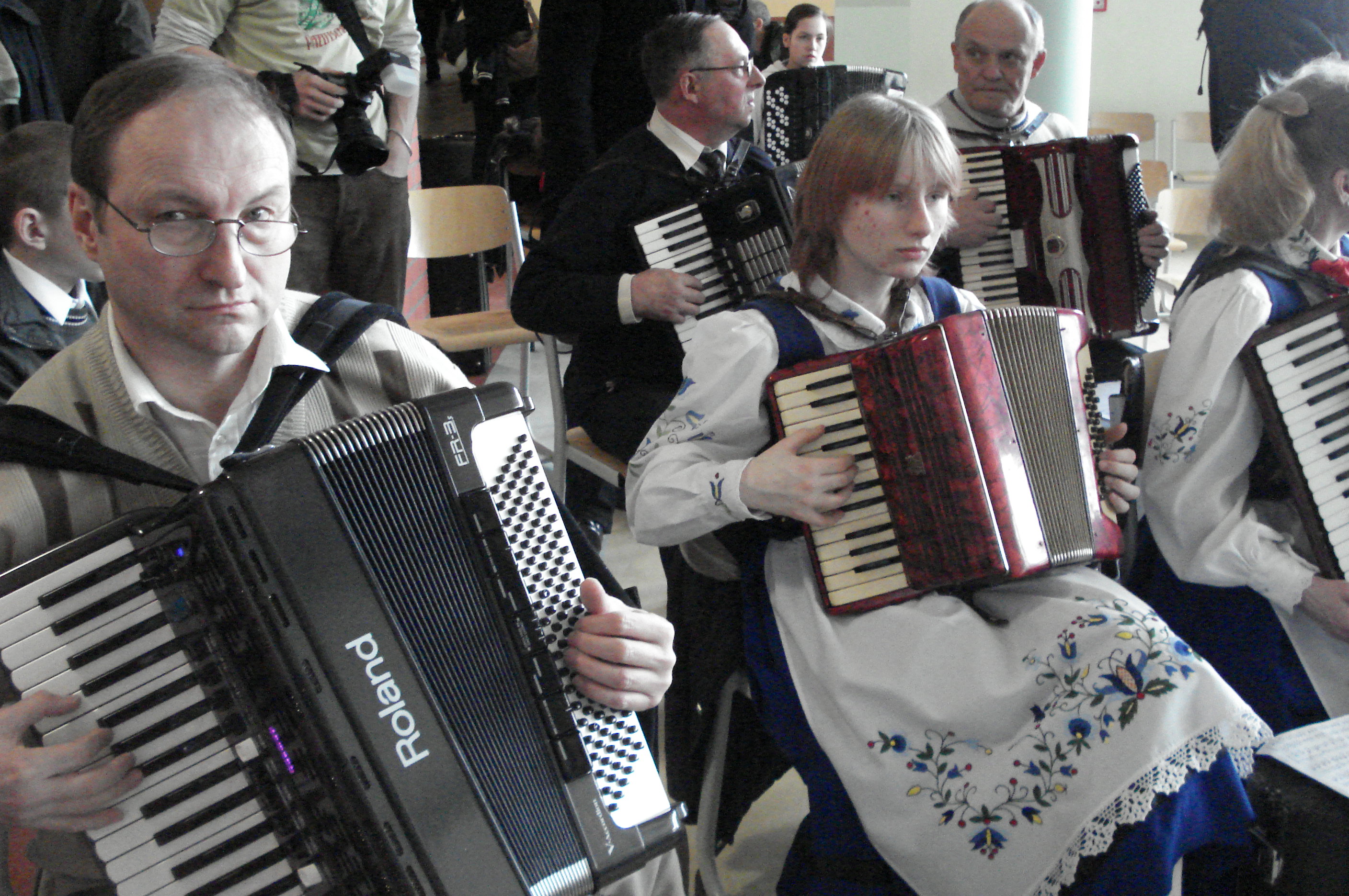 Kaszubsko w Miastku. Było akordeonistów wielu