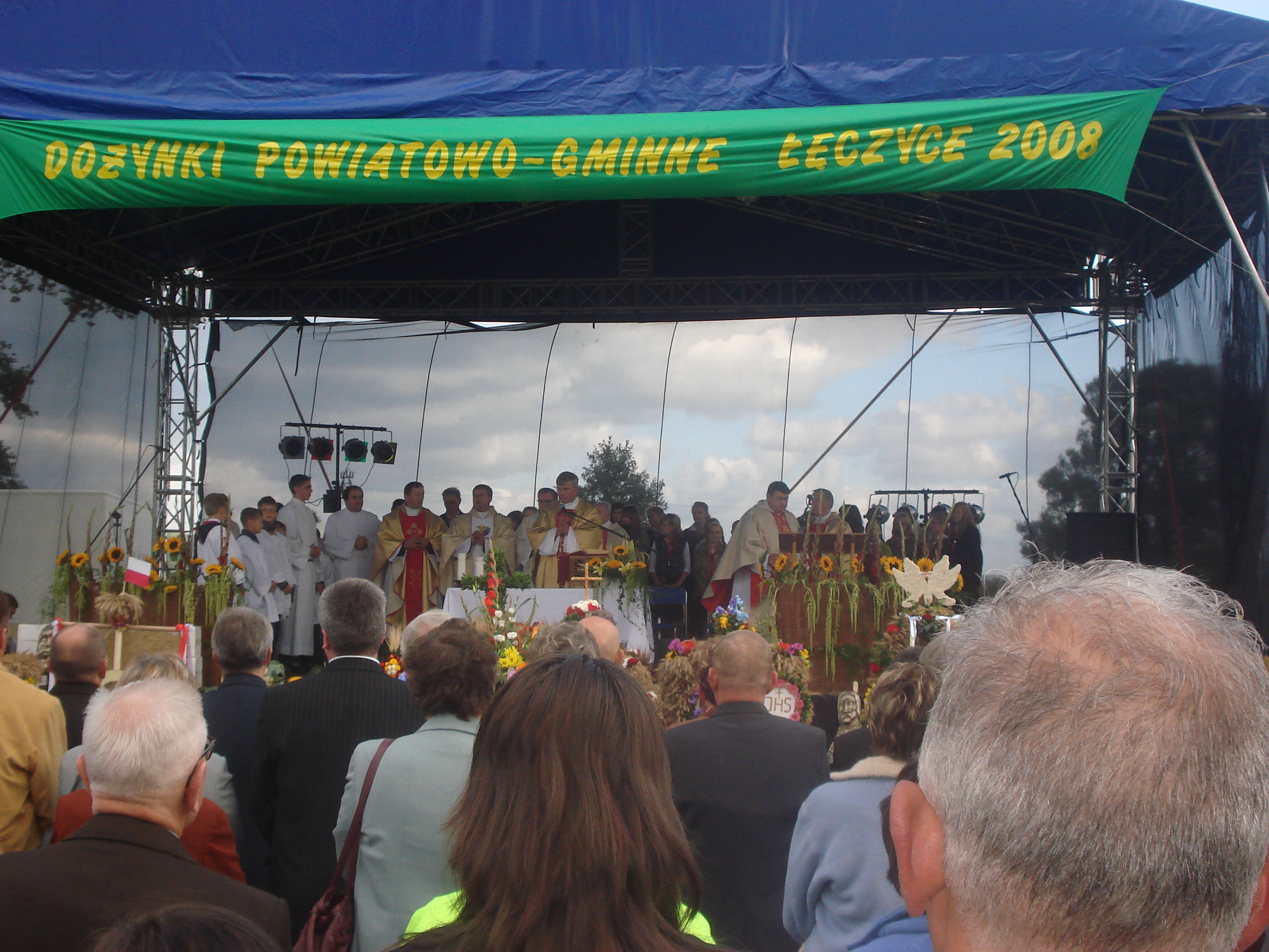 Dożynki w Łęczycach. Było fajnie