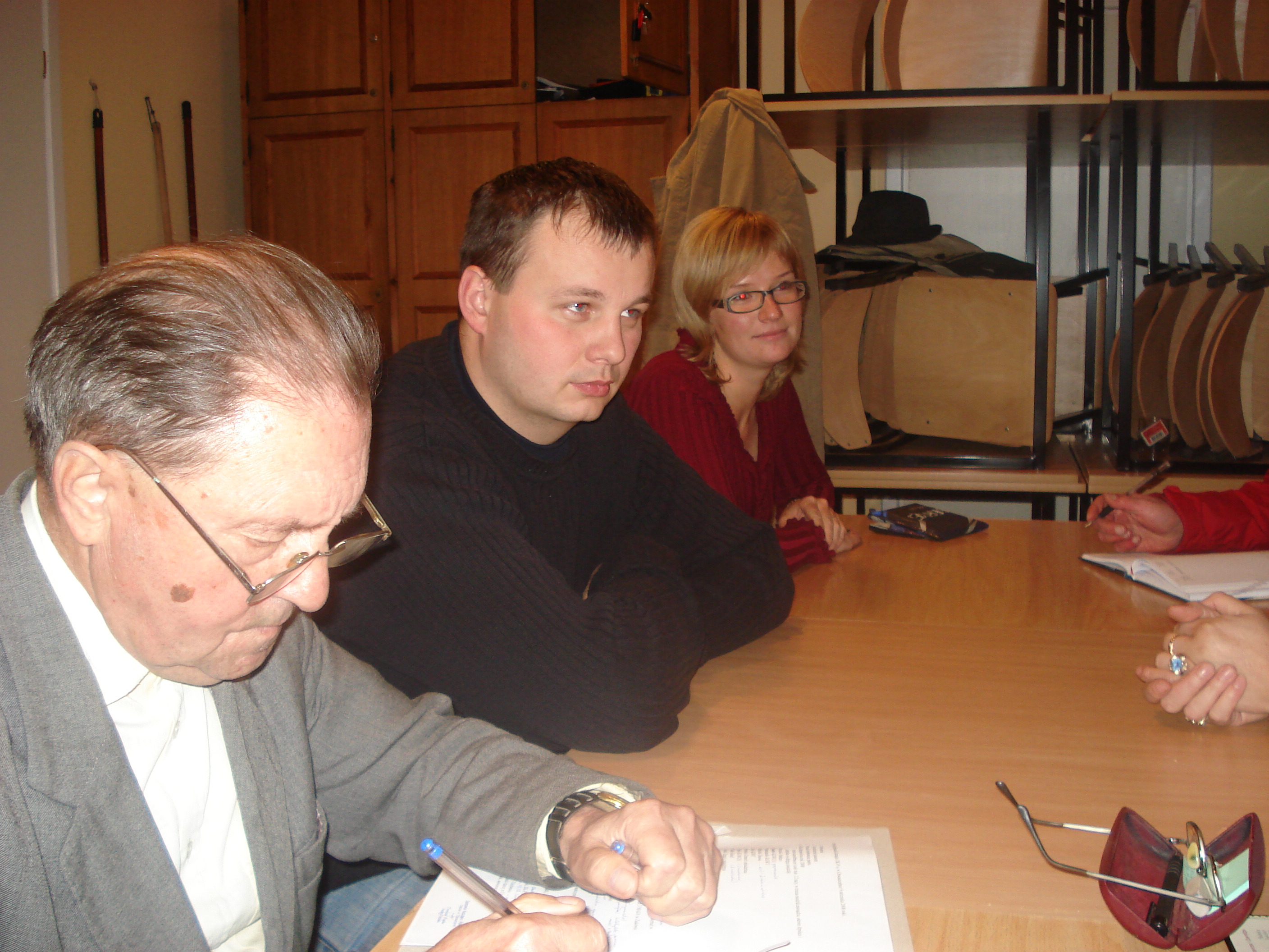 Zebranie zarządu oddziału. Chwaszczyno