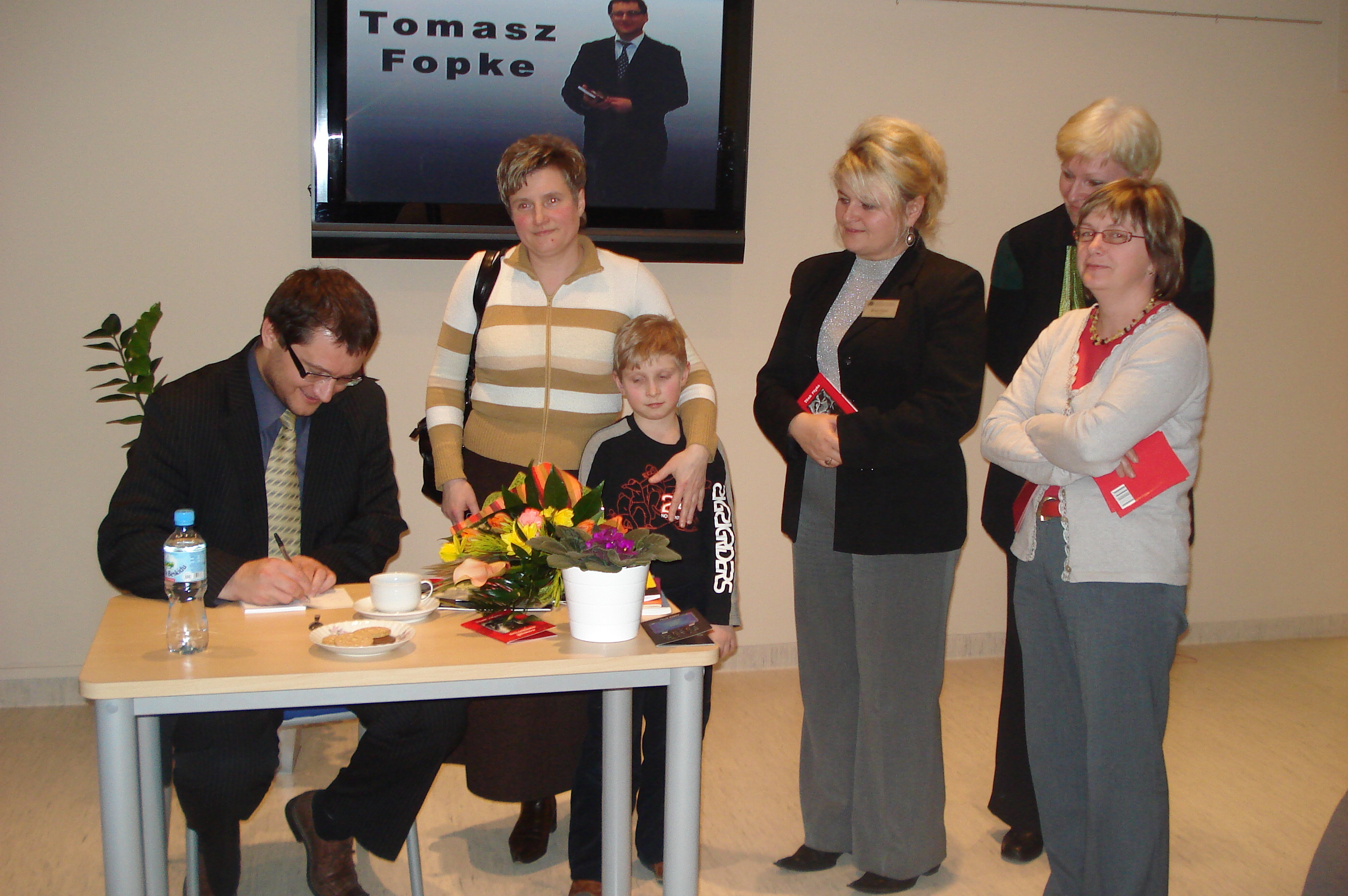 Kameralnie w Wejherowie. Spotkanie w bibliotece