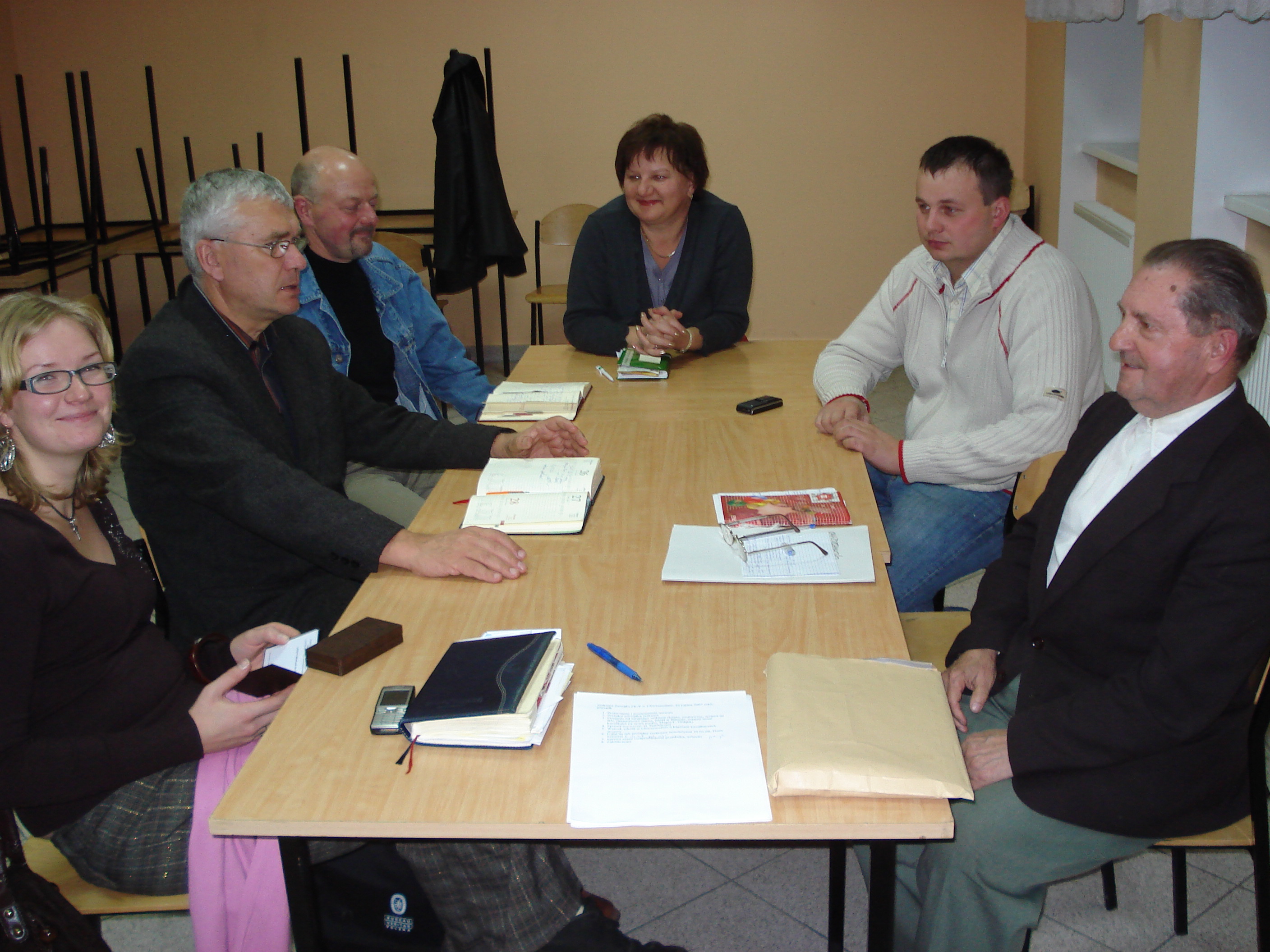 Spotkanie Zarządu Oddziału ZK-P w Chwaszczynie