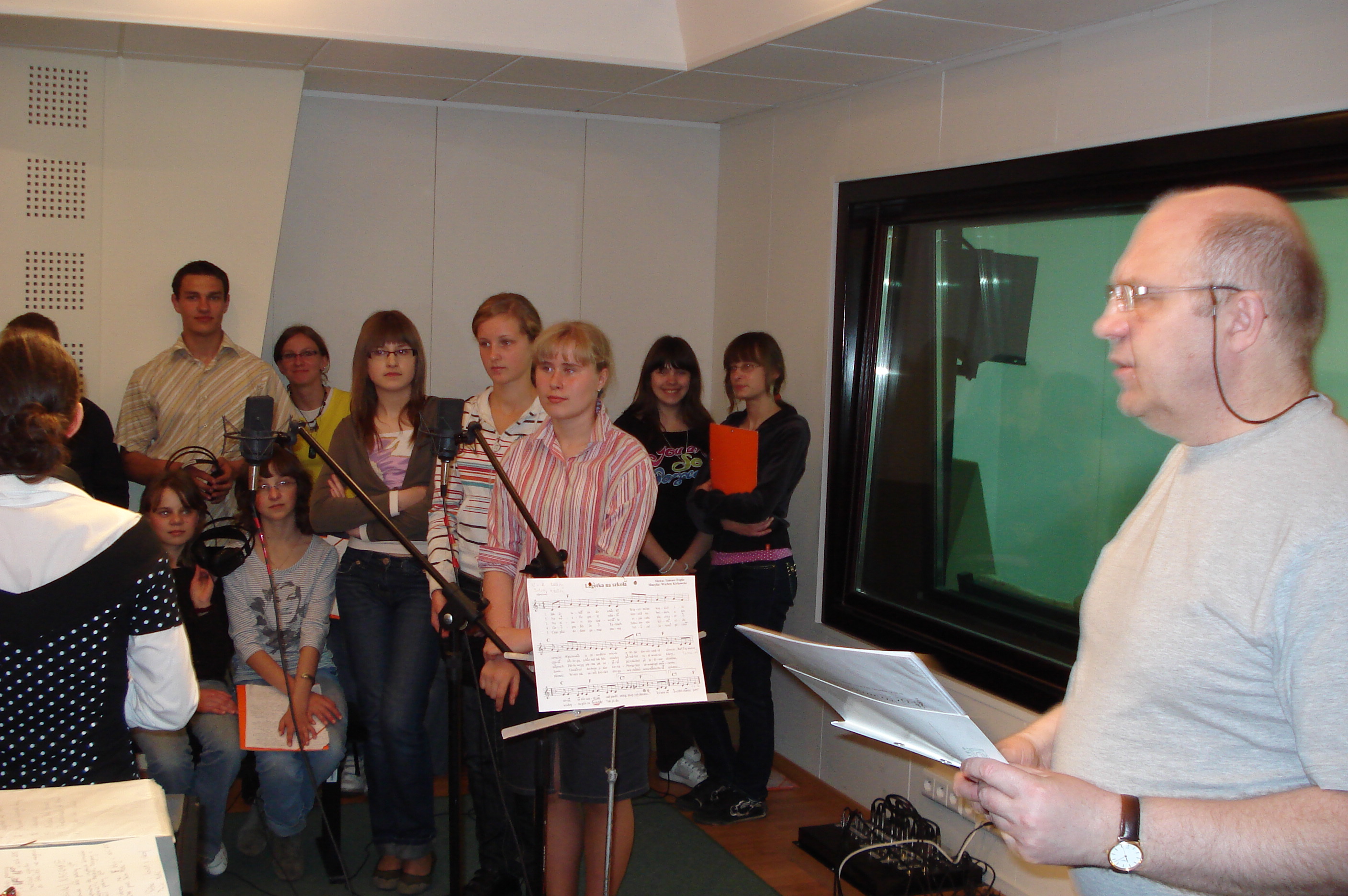 „Batuta" w studiu. Nagranie „Lëgotczi na szkoła”