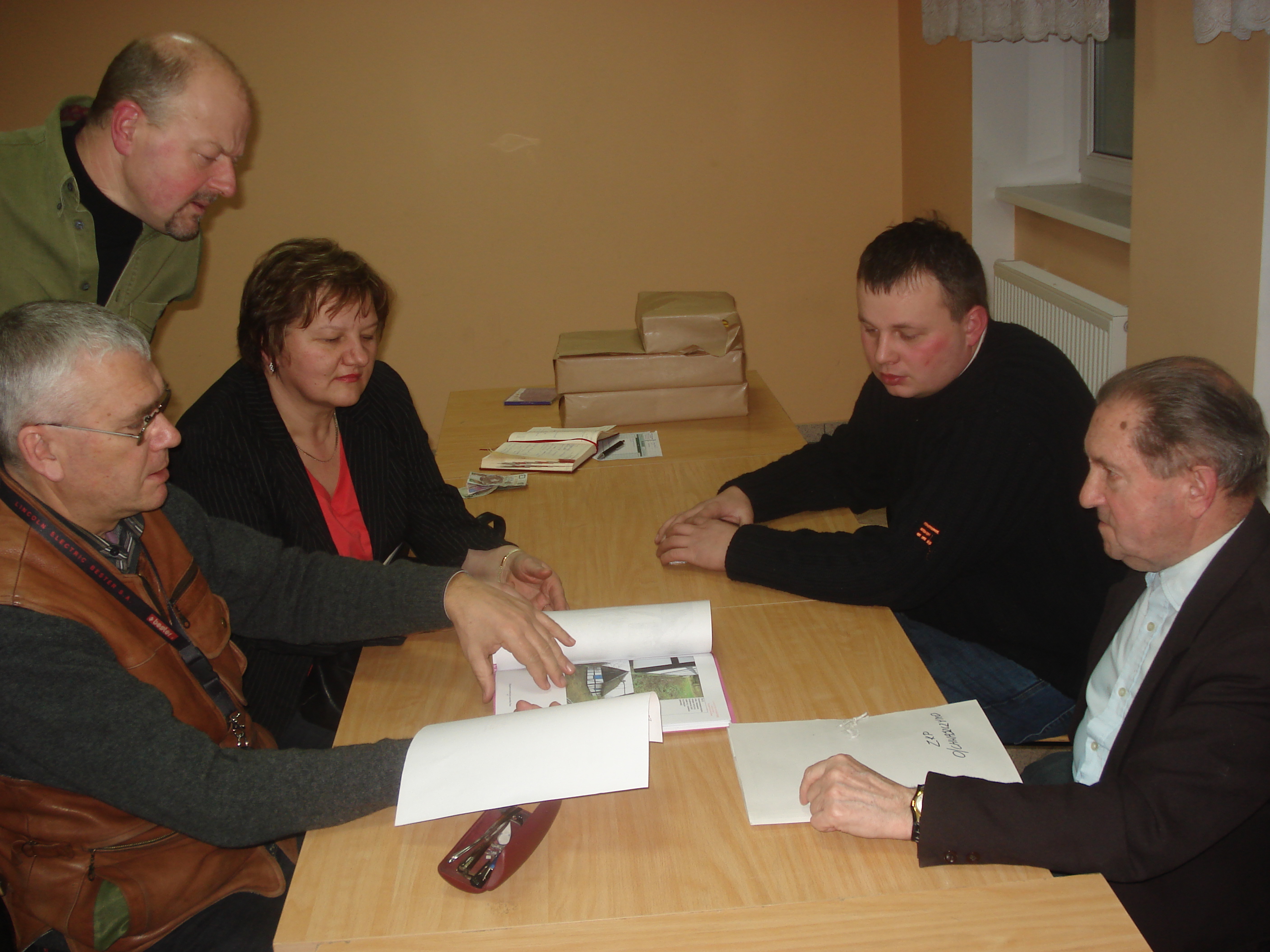 Spotkanie zarządu ZK-P w Chwaszczynie