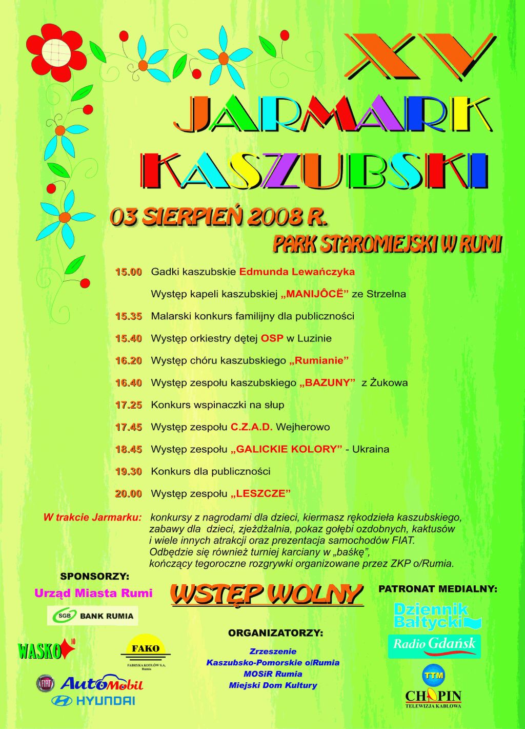 Jarmark Kaszubski w Rumi. Zaproszenie
